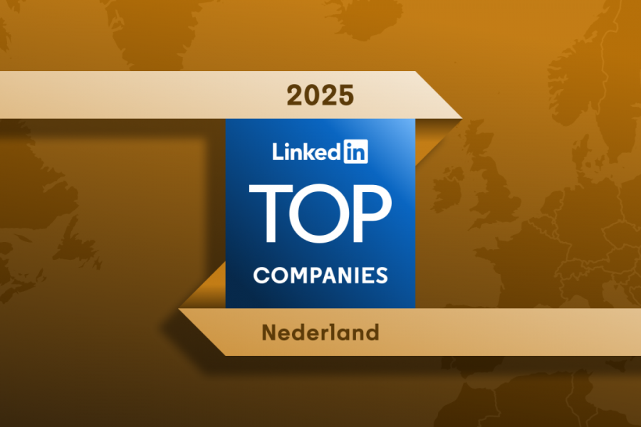 LinkedIn Top 15 Company badge